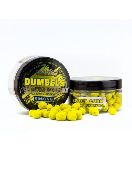 Dumbels Traper MF Sinking 8-10mm 50g Słodka Kukurydza TRAPER - 1