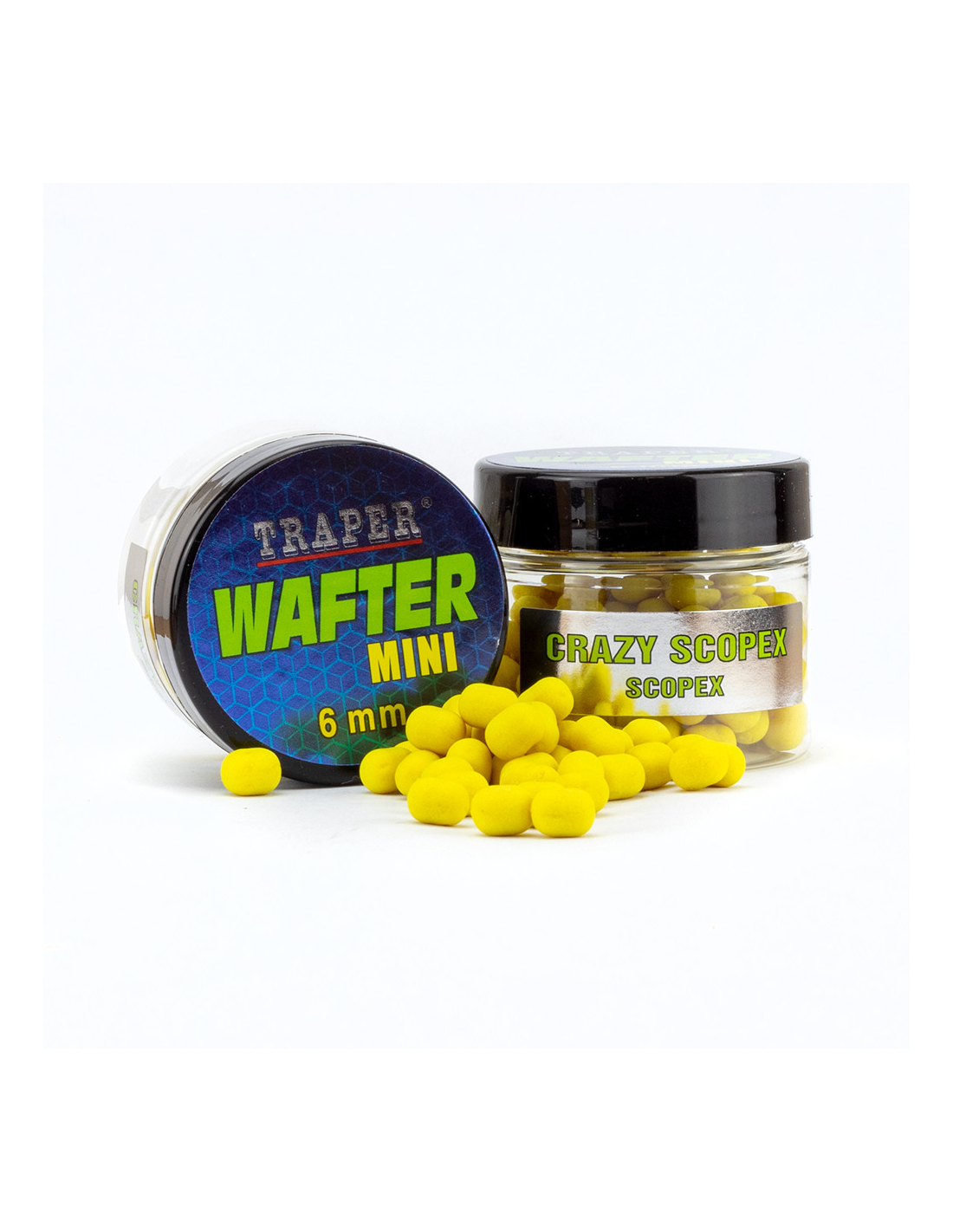 Snax Wafter 20g – Mini Boilie Pop Up Mais/Ananas – 10 X 7 Mm – Galleggiante Neutro Per Carpe (Multicolore – Marca Delphin)