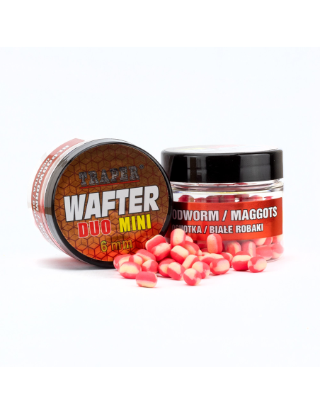Wafter Traper MF DUO Mini 6mm 15g Ochotka/Białe robaki TRAPER - 1