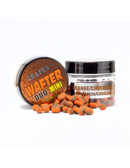Wafter Traper MF DUO Mini 6mm 15g Pomarańcza/Czekolada TRAPER - 1