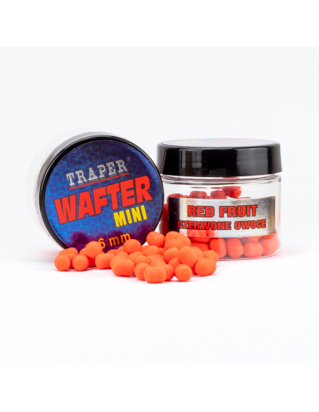 Wafter Traper MF Mini 6mm 15g Czerwone owoce TRAPER - 1