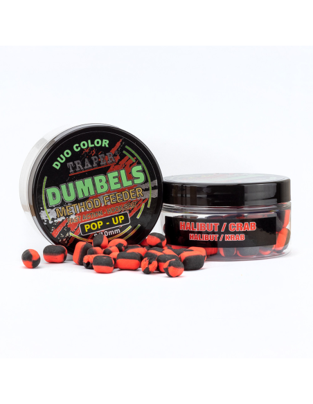 Dumbels Pop-Up Traper MF DUO 8-10mm 30g Halibut/Krab TRAPER - 1