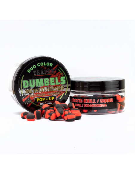 Dumbels Pop-Up Traper MF DUO 8-10mm 30g Kryl/Kałamarnica TRAPER - 1