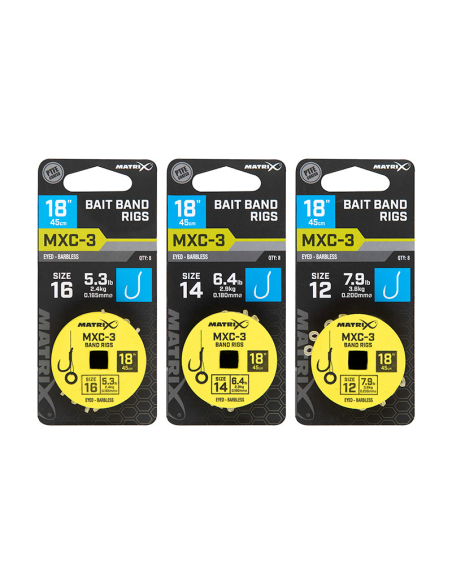 Przypony Matrix MXC-3 Band 45cm - 14 - 0,18mm MATRIX - 2