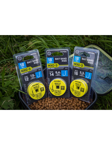 Przypony Matrix MXC-3 Band 45cm - 14 - 0,18mm MATRIX - 5