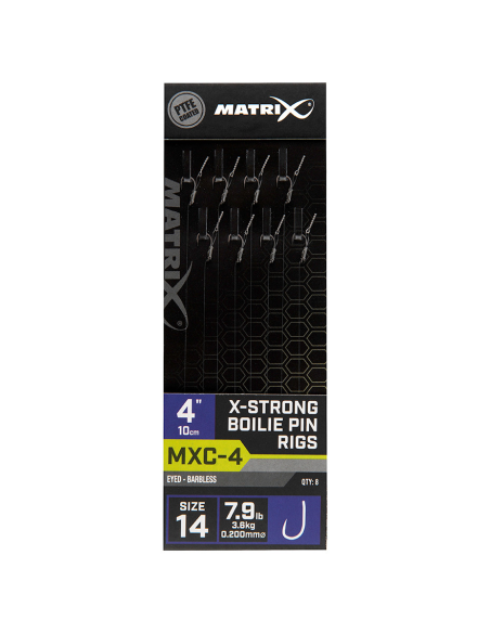 Przypony Matrix MXC-4 Boilie Pin - 14 - 0.20mm MATRIX - 1