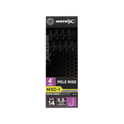 Przypony Matrix MXC-1 Pole Rig 10cm - 14 - 0,165mm MATRIX - 1