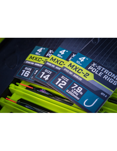 Przypony Matrix MXC-2 X-Strong 10cm - 16 - 0.165mm MATRIX - 5