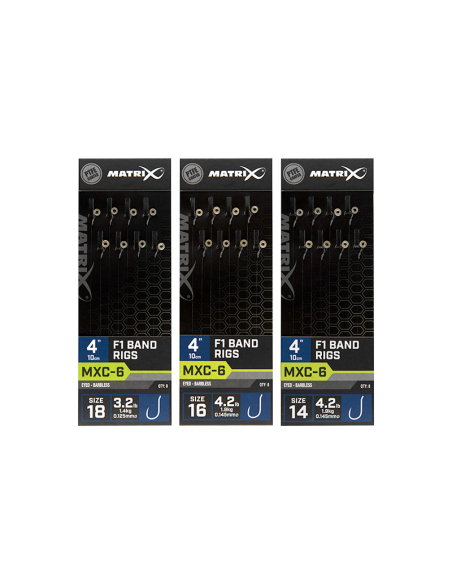 Przypony Matrix MXC-6 Band - 18 - 0.125mm MATRIX - 2