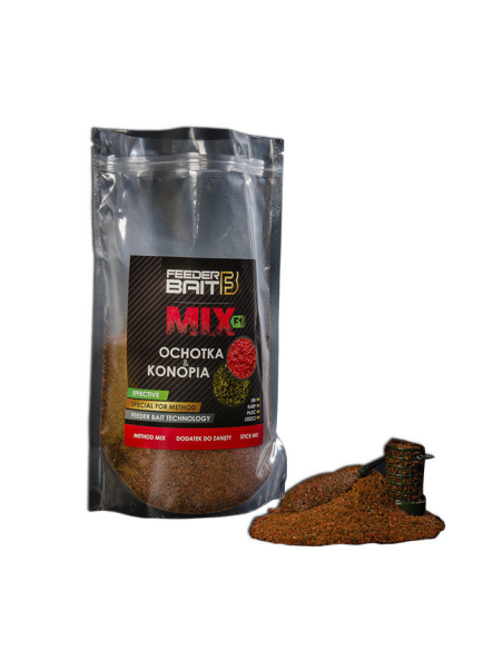 Zanęta Method Mix Feeder Bait 800g - F1 Ochotka Konopie FEEDER BAIT - 1