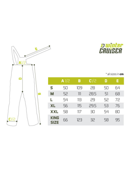 Spodnie Delphin zimowe Cruiser 5T roz L DELPHIN - 3