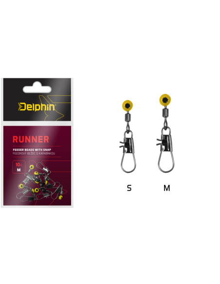 Krętlik z agrafką Delphin Runner M do zestawu DELPHIN - 1