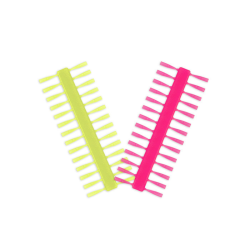 Quiskstops Delphin żółty różowy 7mm DELPHIN - 1