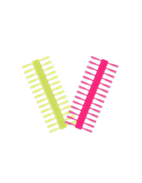 Quiskstops Delphin żółty różowy 7mm DELPHIN - 1