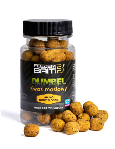 Feeder Bait DUMBEL 8mm 75ml  Kwas Masłowy FEEDER BAIT - 1