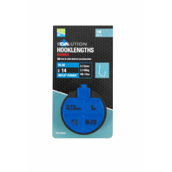 Przypony Preston Revalution Hooklengths 100cm N-20 - 16 - 0.11mm PRESTON - 1