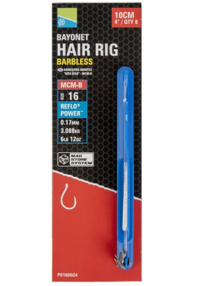 Przypony Preston MCM-B Bayonet - 16 - 0,17mm PRESTON - 1