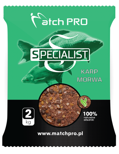 Zanęta MatchPro Specialist Karp Morwa 2kg