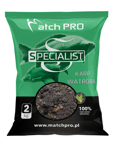 Zanęta MatchPro Specialist Karp Wątroba 2kg