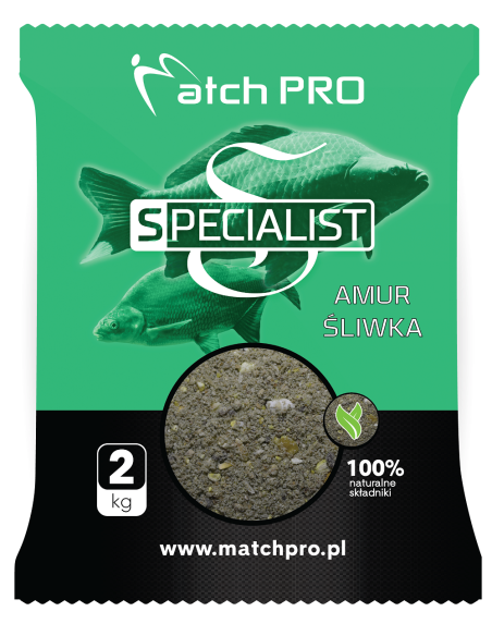 Zanęta MatchPro Specialist Amur Śliwka 2kg MatchPRO - 1