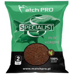 Zanęta MatchPro Specialist Płoć Konopie 2kg MatchPRO - 1