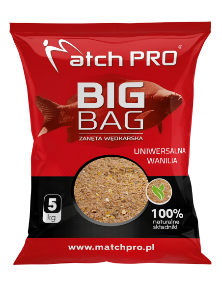 Zanęta MATCHPRO Big Bag Uniwersalna Wanilia 5kg MatchPRO - 1