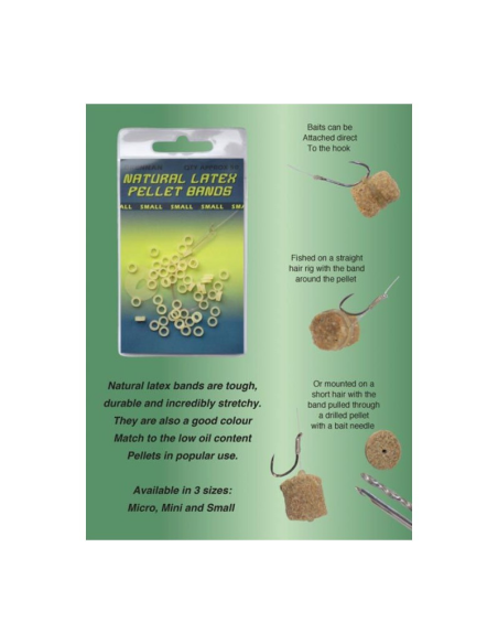 Drennan Gumka Do Przynęt Pellet Latex 50szt Medium DRENNAN - 2