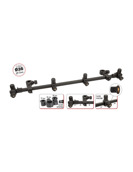 Uchwyt Traper GST na 4 siatki TRAPER - 1