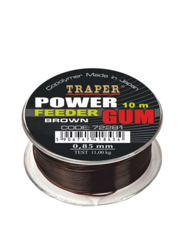 Feeder Gum TRAPER Power Brown 0,65mm