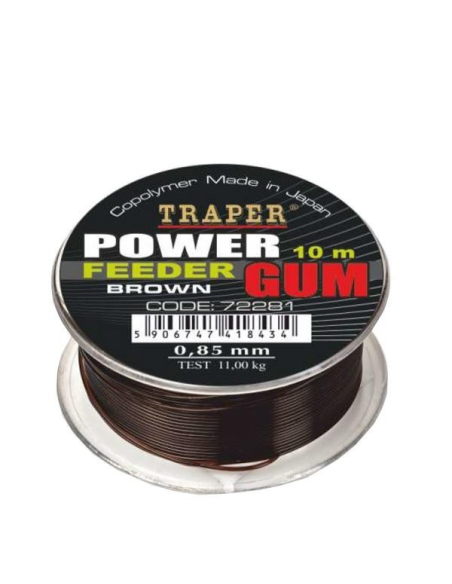 Feeder Gum TRAPER Power Brown 0,85mm TRAPER - 1