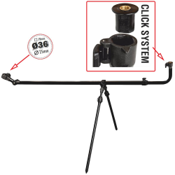 Wysięgnik Traper Feeder Click Z Nogami 80+80cm TRAPER - 1