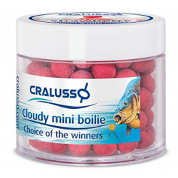 Kulki Cralusso Cloudy Mini Boilie 8mm Strawberry CRALUSSO - 1 2