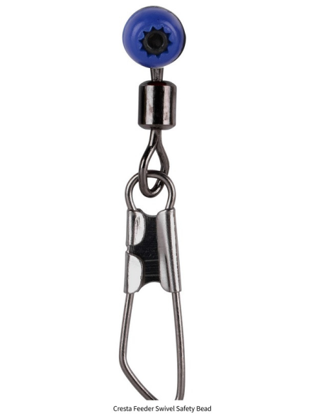 Łącznik Cresta Feeder Swivel Safety Bead 14 CRESTA - 2