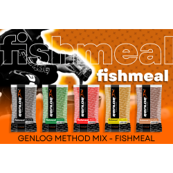 Zanęta Genlog Method  Mix- Fishmeal Natural 1 kg GENLOG - 1 2
