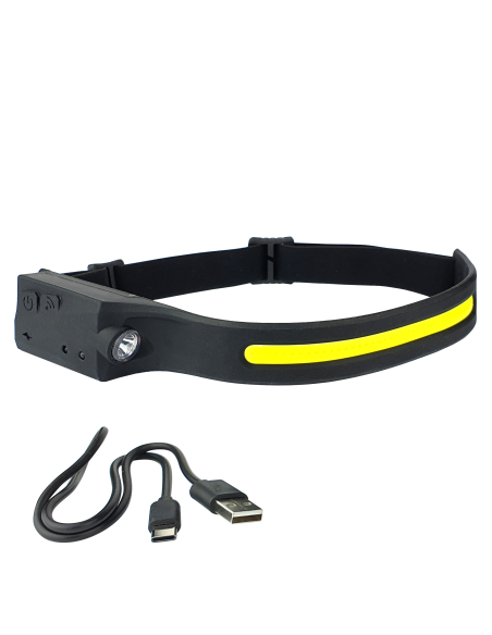 Latarka Robinson czołowa Allround czarna ROBINSON - 1