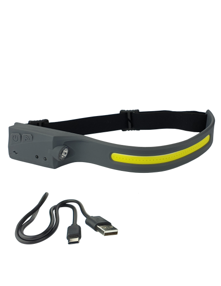 Latarka Robinson czołowa Allround szara ROBINSON - 1