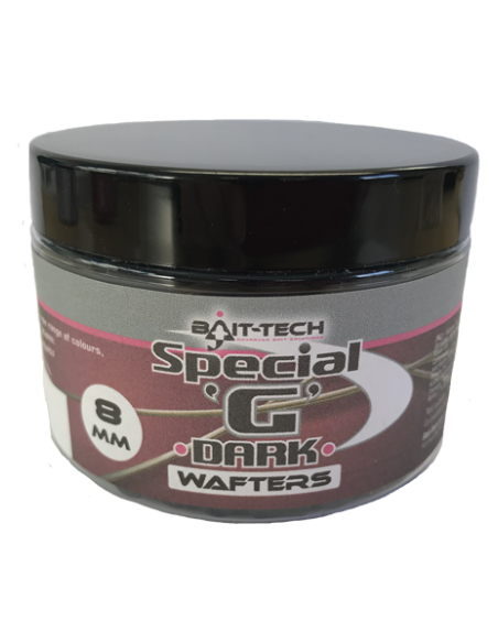 Special G Bait-Tech Dumbells Wafters 8mm Dark BAIT-TECH - 1