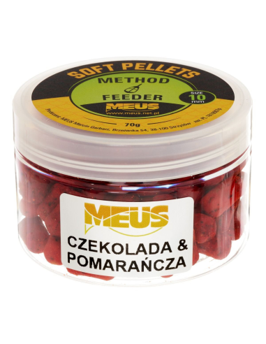 Pellet Soft MEUS 10mm Czekolada & Pomarańcza MEUS - 2