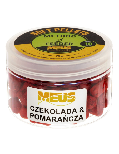 Pellet Soft MEUS 10mm Czekolada & Pomarańcza MEUS - 2
