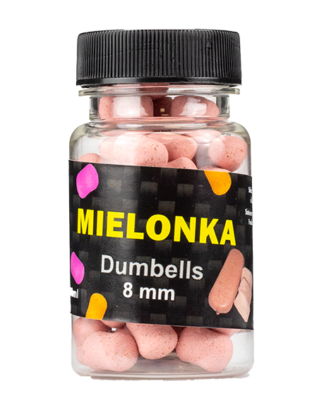 Dumbells MCKarp Mielonka 8mm MCKARP - 1 Dumbells MCKarp Mielonka 8mm MCKARP - 1