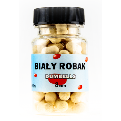 Dumbells MCKarp Biały Robak 8mm MCKARP - 1