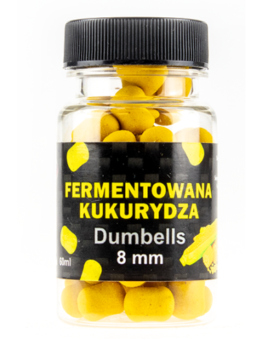 Dumbells MCKarp  Fermentowana Kukurydza CSL żółta 8mm