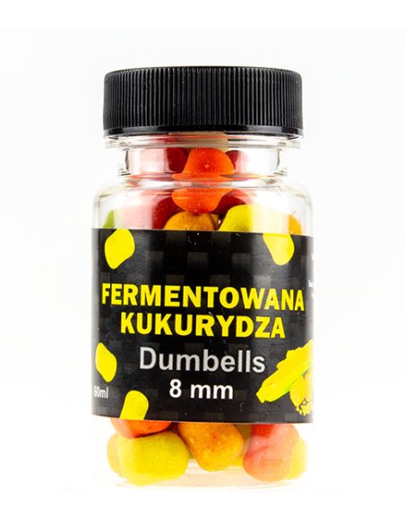 Dumbells MCKarp Fermentowana Kukurydza CSL MIX 8mm MCKARP - 1 Dumbells MCKarp Fermentowana Kukurydza CSL MIX 8mm MCKARP - 1