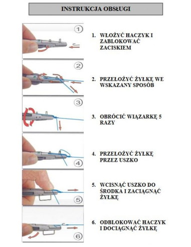 Wiązarka Do Haczyków Stonfo Small Haki Rozmiar 14-28  - 2