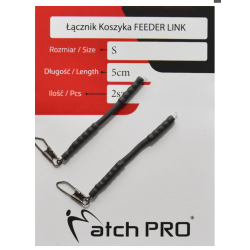 Łącznik DO Koszyka FEEDER LINK S  3,5cm Matchpro 2szt MatchPRO - 1