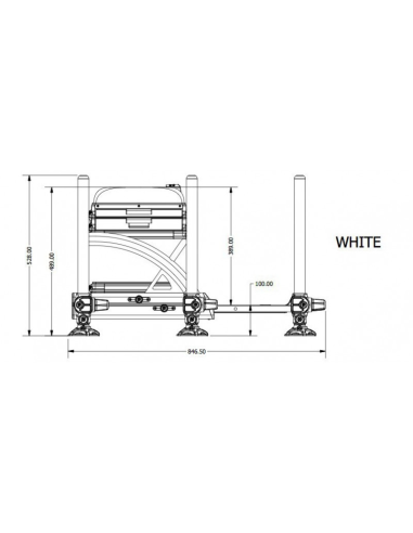 Kosz Preston Absolute 36 White Edition PRESTON - 10