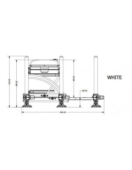Kosz Preston Absolute 36 White Edition PRESTON - 10
