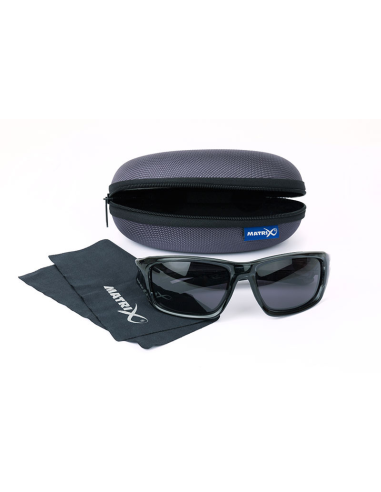 Okulary Matrix Trans Black Wraps/Grey Lense MATRIX - 2