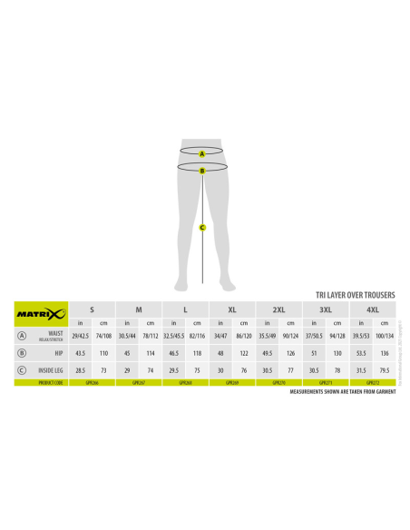 Spodnie Matrix TriLayer Over Trousers 25K S MATRIX - 13