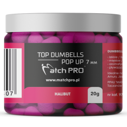 Dumbells MatchPRO Pop Up Halibut 7mm 20g MatchPRO - 1